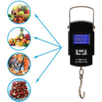 Portable Báscula Digital de Equipaje con Gancho 50kg / 110lbs de Precisión Balanza Electrónico para Maletas Equipaje de Viaje Báscula, Cocina, Pesca y Caza para Maleta o Bolsa de Viaje, Utiliza 2 pilas AAA (No incluido) - details 1
