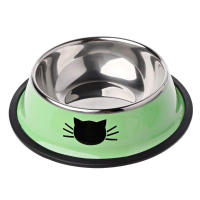 Comedero para perro de acero Inoxidable, cuenco de comida para gatos, comedero y bebedero perro, base antideslizante - details 1