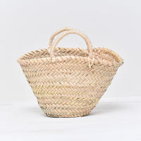 Pack 10 Mini bolsos capazos para bodas y eventos - Cestos de Esparto pequeños - details 0