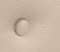 DHOME Cabecero de Polipiel o Tela Acualine con 2 Hileras de Botones Colores Cabezal Tapizado Cama Lujo (Beige Polipiel) - details 4