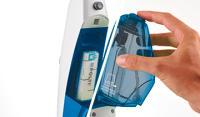 Polti Vaporetto SV460_Double - Escoba a vapor doble función con limpiador portátil, Extra dotación de paños, cepillo Vaporforce, 17 accesorios, Color Blanco/Azul - details 2