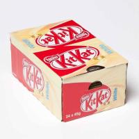 Kitkat Nestlé Kit Kat Blanco - 24 Paquetes de 41,5 Gr - Barritas de Galleta Separables con Chocolate Blanco - details 3