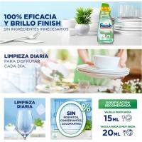 Finish Power Gel 0% Lavavajillas con certificado ecológico, Pack 2 x 900ml - details 0