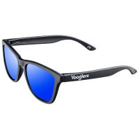 VOOGLERS - POLARIZED UNIQUE Vulcano Sky Gafas Para Hombre y Mujer Unisex, Sol, Polarizadas, UV400, Cristales Lentes de Espejo Azules, Moda / Verano, Montura Negra Mate - details 0