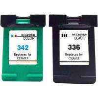 HP 336 342 Negro y Color Tinta Inkjet Alta Calidad Recycled C9362EE C9361EE - details 0