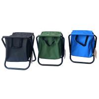 Maxia Market Silla Pesca Portátil de Poliéster y Metal con Asas y 1 Bolso, Taburete Pesca, Silla Portatíl 32 x 26 x 34 cm - details 0