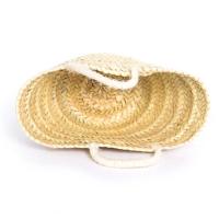 Pack 2 Capazo Cesta Mini con Asa de Palma Bolso de Verano Bodas y Comuniones - details 3