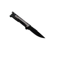 HUSL Navaja de Camping Plegable de Acero Inoxidable para Supervivencia Al Aire Libre y Senderismo en Color Negro - details 4