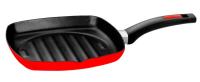 Monix Fresa – Sartén tipo Grill, plancha, parrilla cuadrada 27x27 cm de acero esmaltado con Antiadherente Teflon® Classic cocina - details 0