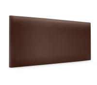 DHOME Cabecero de Polipiel o Tela AQUALINE Liso Cabeceros Cabezal Tapizado Cama Lujo (Chocolate Polipiel) - details 0