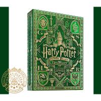 Cartamundi USPCC Theory11 Harry Potter Gryffindor roja Raven claw azul Slytyherin verde Hufflepuff amarillo Casas Baraja de poker en alta calidad Estuche en relieve con foil Música Adultos Colección Coleccionable Magia Trucos - details 12