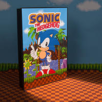 Póster retroiluminado Sonic The Hedgehog 30x20x3.5cm - details 2