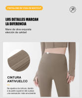 FREES COPES Pantalones Deportivos de Verano para Mujer，seamless yoga leggings - details 10