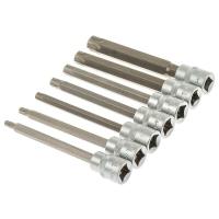 KIT VASOS TORX LARGO PARA CARRACA 3/8" T25-30-40-45-50-55-60 110 MM DE LARGO - details 2