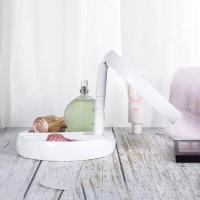Espejo Led plegable con carga USB o batería, espejo de tocador blanco para maquillaje, cosmético con luz - details 1