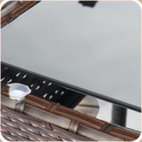 ALLINLIFE Conjunto muebles terraza sillones, sofá y mesa ratán,Muebles de patio con reposabrazos, resistente a la intemperie - details 4