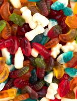 Golosinas Vidal Multisurtido Azúcar bolsa 1 Kg - Delicioso mix de golosinas con las mini delicias más apreciadas de Vidal con una cobertura de azúcar. Deliciosos sabores a cereza, limón, plátano, naranja, fresa - Sin gluten y sin grasa - details 2