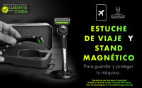 GilletteLabs máquina de afeitar con barra exfoliante y estuche de viaje, 1 mango, - 5 recambios, stand magnético - details 4