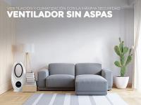 Bonplus BP  Ventilador de Pie Sin Aspas  Rotación 60º  Mando a Distancia  3 Niveles de Velocidad  Temporizador 7.5H  Ventilador de Torre Climatización  con Luz de Noche  Hogar - details 2