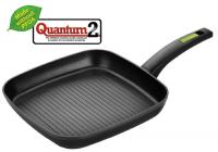 Monix Green - sartén parrilla Grill antiadherente con rayas de aluminio forjado de 28 cm Sartenes de fuego inducción, gas, vitro - details 0