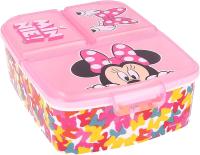 Various Fiambrera para Niños-Sandwichera con 3 Compartimentos para Guardería, Fiambrera con División Infantil de Plástico Libre de BPA, Gran regalo para niños (Disney, Batman symbol,Avengers rolling,Dragon ball,Cars,Frozen, LOL, Patrulla Canina…) - details 1