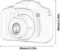 Camara digital X2 infantil HD 64GB ,niños niñas 12mp, video 1080P, Celeste , ENVIO 24H , NUEVO - details 2