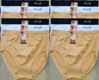 bragas de mujer ，braga Licra Sin costuras cintura alta buena elasticidad - 12pcs -  B6001-3 ，B6001 ， B6002-3 ， B6002 ， B6057-4 ， B6057 - details 3