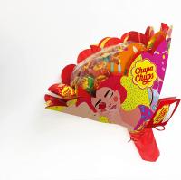 Chupa Chups Flower Bouquet - Ramo de caramelos con palo Chupa Chups de sabores surtidos: fresa, manzana, limón, cereza, sandía y naranja. El producto contiene 19x12 gr. de caramelos con palo - hora en este formato de ramo ideal para regalar - details 1