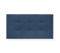 DHOME Cabecero Capitone Tapizado Polipiel o Tela Acualine con 8cm de Grosor Cabezales de Cama Acolchado Capitoné Cabeceros de Cama (Azul Tela) - details 3