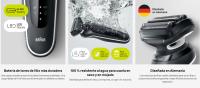 Braun Series 5 51-W1000s - Afeitadora eléctrica para hombre, EasyClean, uso en seco y en mojado, recargable, inalámbrica - details 2