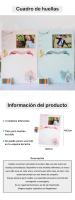 1 unidad de marco de comunión para niña y para niño, 2 modelos, azul y rosa, marco de huellas, portafotos comunión, Recuerdo de Primera Comunión, Detalles para invitados de comunión, Detalles invitados, Regalantes.com - details 0