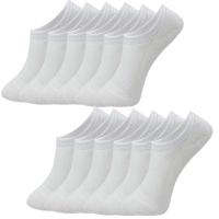 Calcetines Tobilleros Mujer o Hombre, 12 Pares Calcetines Cortos de fibra bambu,Transpirable y Anti-olor, Calcetines Invisibles de Algodón Con Silicona Antideslizante De Corte Bajo Multicolor - details 3