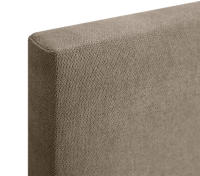 DHOME Cabecero de Polipiel o Tela AQUALINE Pro cabeceros Cabezal tapizado Cama Lujo (Tierra Tela) - details 5