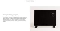 CREATE - Calefactor Eléctrico de Cristal con WiFi - 2 potencias - Programable 24 horas -  WARM CRYSTAL 1500W - details 0