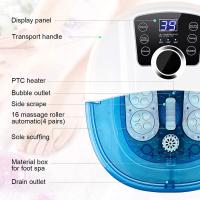 Masajeador De Pies De Spa Con Calor, Burbujas, Vibración, Spa De Pedicura Con Control De Temperatura, Exfoliante Pies, Calienta Pies, Hidromasaje Para Pies - details 7