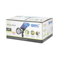 ESTACA SOLAR LED ALEZU GSC 3W LUZ CALIDA 3300K 250 LUMENES - REGULABLE - IP67 - details 6