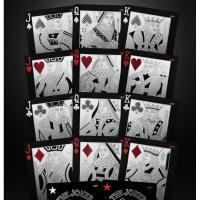 Fournier Bee USPCC Baraja poker Silver stinger Plata N.92 Diamante Magia Magos Trucos Adultos Acabado especial Espectáculo Cardistry Poquer Playa Piscina Camping Noche de fiesta Cartomagia Aprender Fácil Colección Coleccionable - details 3