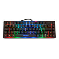 Teclado Gaming 65% Compacto DeepGaming TM065 10 modos de Iluminación RGB, TKL - details 1