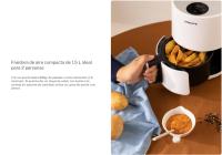 CREATE - Freidora de aire sin aceite 1,5L  900W  hasta 200º BPA Free - AIR FRYER - details 2