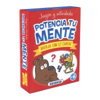 Naipecoleccion Susaeta ediciones Baraja de 52 cartas Juegos y actividades para desarrollar tu cerebro con manualidades Ejercitar tu memoria e ingenio Potenciar tu mente  Entrenar tu atención Juego de mesa educativo y Divertido - details 2