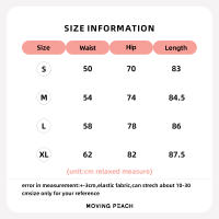 Pantalones ajustados para mujer, mallas suaves de Fitness y Yoga, color melocotón HLL - details 0