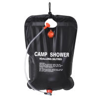 20L Bolsa de Ducha Solar, Ducha Solar para Camping Bolsa Plegable para Ducha Portátil Bolsa de Agua Caliente para Camping, Senderismo, Escalada, Jardín Ducha con Manguera y Cabezal - details 11
