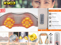 Masajeador Shiatsu para Cuello y Espalda con Función Calor - details 5