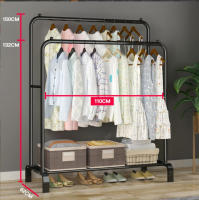 Perchero de hierro para ropa, estante de almacenamiento zapatero bolso, colgador sala de estar, muebles para el hogar, Perchero de hierro para ropa, estante de almacenamiento ZAPATERO - details 3