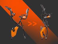 Bonplus BP  Bicicleta Estática Magnética con 8 niveles de Resistencia WONDER BIKE  Bici Estática Plegable  Plegable, Cómodo y Fácil de Transportar  Ejercicio Completo  Fitness - details 7