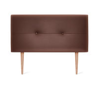 DHOME Cabecero de Polipiel o Tela AQUALINE Pro cabeceros Cabezal tapizado Cama Lujo (Chocolate Polipiel) - details 8