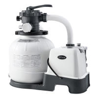 Sistema combinado INTEX depuradora arena y clorador salino eco 7 g/h - 32000 l, Sistema combinado depuradora arena y clorador salino ECO 11 g - 56.800 l INTEX - Clorador salino Intex, Combo Intex - details 0