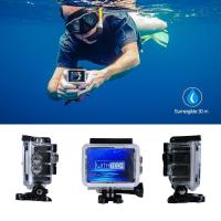 Cámara deportiva Withtech, 12 MPX, caja impermeable, compatible con accesorios para GoPro, resolución de video 1080P - details 0