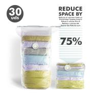 Bolsas Jocca ahorra espacio al vacío reutilizables que reducen hasta un 70% el volumen del paquete a la vez que protegen la ropa. Ideales para mudanzas, cambios de armarios o viajes. - details 2