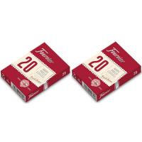 Fournier Pack 2 barajas de poker español Número 20 de 55 cartas cada una Total 110 cartas Para jugar al rabino ramundino remigio 55 cartas con 3 comodines incluidos Calidad casino Reverso rojo o azul - details 1